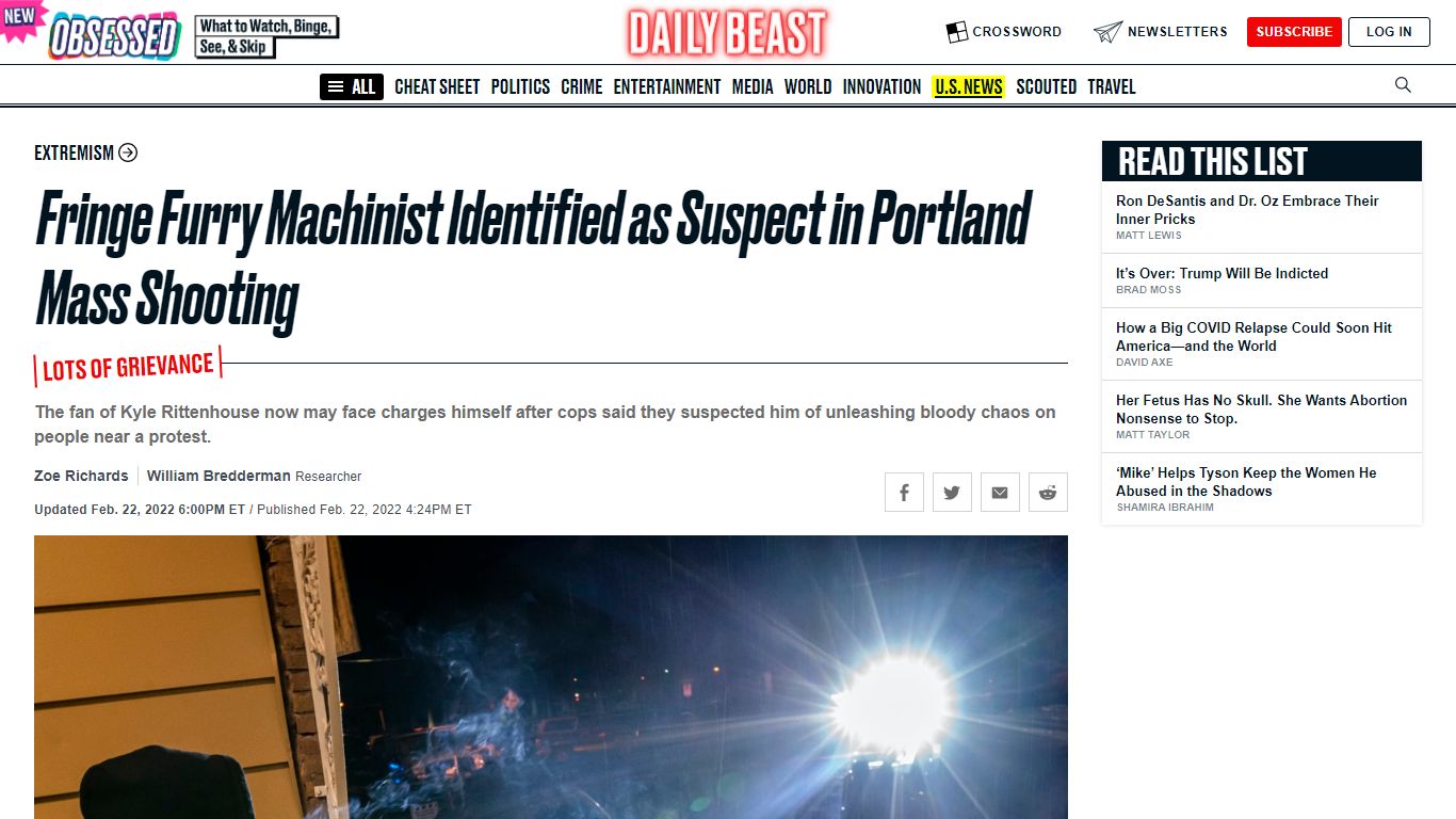 Benjamin Jeffrey Smith, Fringe Furry and Machinist, Identified as ...